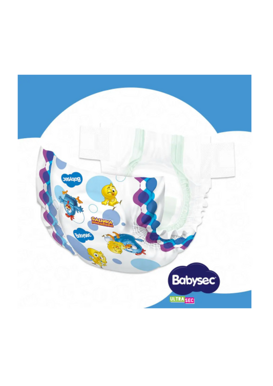 Fralda Babysec Ultrasec Hiper M com 68un