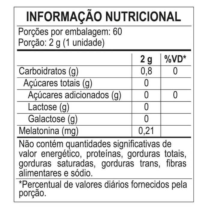 Suplemento Alimentar Melatonina Dr. Good 0,21mg Morango 60un